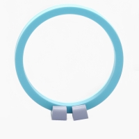 Подставка для украшений &laquo;Круг&raquo;, 11*11*4,5 см, цвет голубой