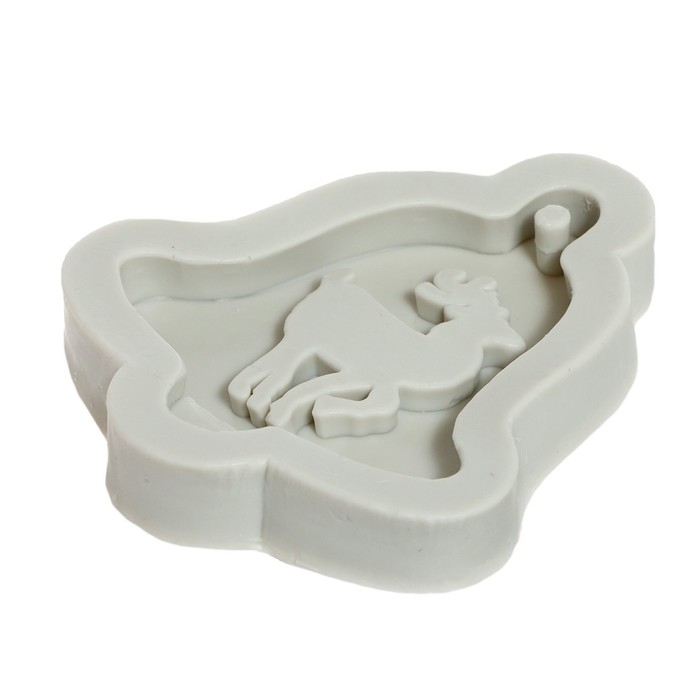 Набор для опытов &laquo;Ёлочные игрушки&raquo;, из эпоксидной смолы, колокольчик с оленем