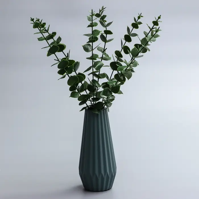 Декоративная ветка &laquo;Эвкалипт&raquo;, 39 &times; 4,5 &times; 4,5 см