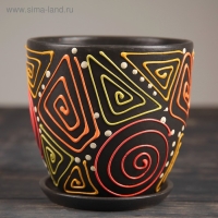 Горшок цветочный "Радуга" № 6 Высокий овал, 8,5 л