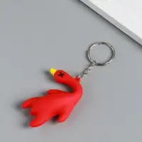 Брелок резина "Утка" МИКС 5х2х5,5 см