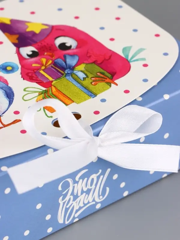 Подарочная коробка сборная с окном &laquo;Сюрприз&raquo;, 16.5&times;11, 5&times;5 см