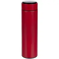 Смарт-бутылка с заменяемой батарейкой Long Therm, красная