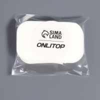 Листовое мыло в пластинках (наб 100шт цена за наб) 5,8*3,4см белый накл ОТ