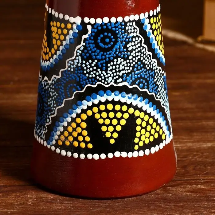 Сувенирный музыкальный инструмент "Барабан Джембе" 40х18х18 см