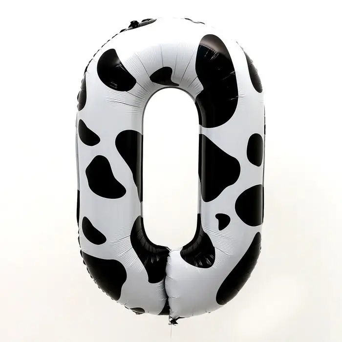 Воздушный шар фольгированный 40" &laquo;Цифра 0&raquo;