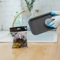 Губка для посуды металлическая Raccoon, спираль оцинкованная, 30 гр