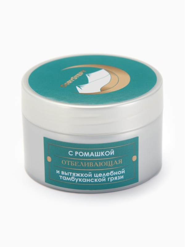 Паста зубная черная с Ромашкой,"GoryStepy", 50 мл