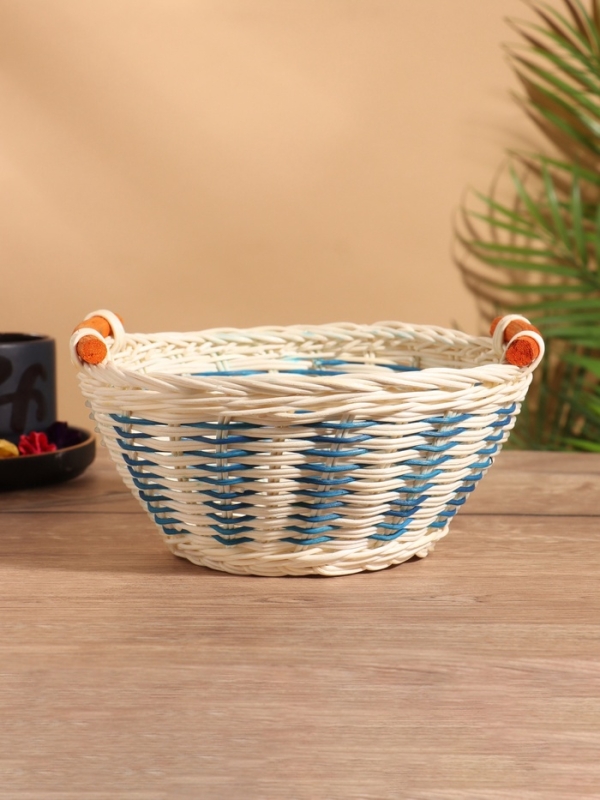 Корзина плетеная 22x21x10 см, ротанг