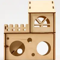 Домик для грызунов, 16 х 15,2 х 18 см