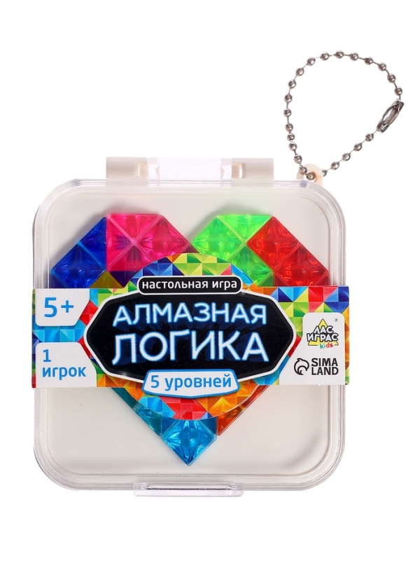 Настольная игра "Алмазная логика" цвет МИКС