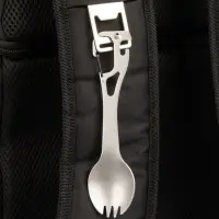 Походный столовый прибор Twin Win, стальной