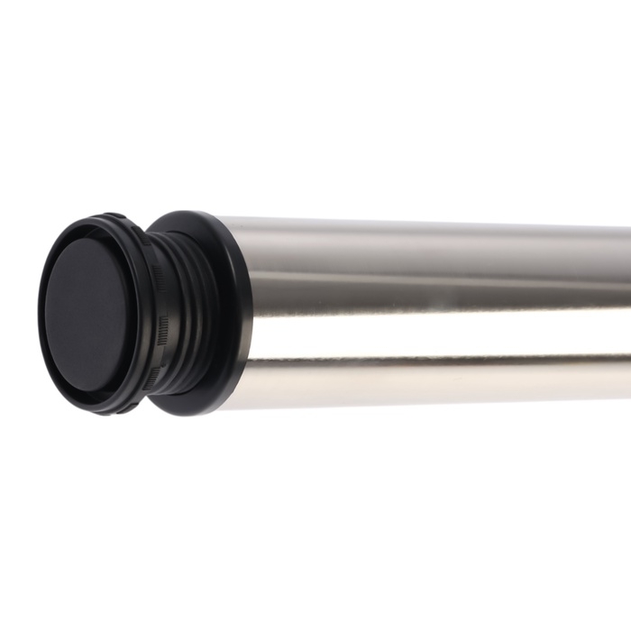 Опора мебельная, барная, ТУНДРА, 60х820 мм, цвет сатин никель