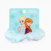 Резинка для волос &laquo;Перламутр&raquo; голубая, Холодное сердце