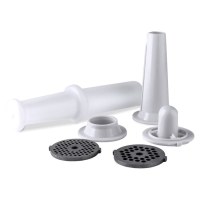 Мясорубка Galaxy GL 2400, 1200 Вт, 1.3 кг/мин, 2 насадки, реверс, серебристая