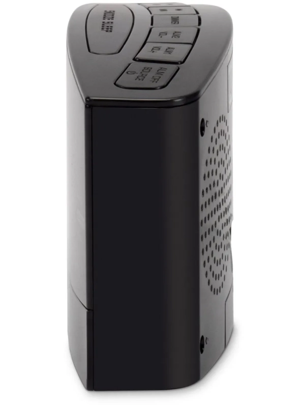 Радиобудильник H-RCL238 черный LCD подсв зеленая часы цифров