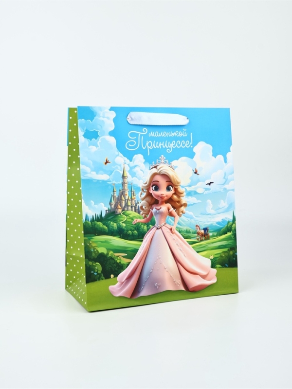 Пакет ламинированный вертикальный &laquo;Принцесса&raquo;, ML 23 &times; 11,5 &times; 27 см