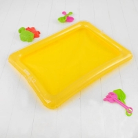 Надувная песочница для песка &laquo;Песочный замок&raquo; 60 &times; 45 см, цвета МИКС