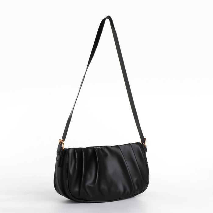 Сумка кросс-боди на молнии, цвет чёрный