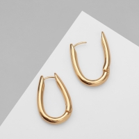 Серьги металл &laquo;Богема&raquo; божественная арфа, цвет золото