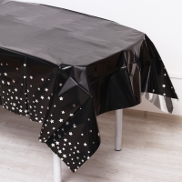 Скатерть &laquo;Звёзды&raquo;, 137 &times; 183 см, цвет серебро