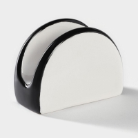 Салфетница Доляна &laquo;Весенний вечер&raquo;, 9,5&times;4,3&times;7 см, цвет белый