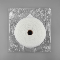 Шторная лента, органза, 8,5 см, 25 &plusmn; 1 м, цвет прозрачный