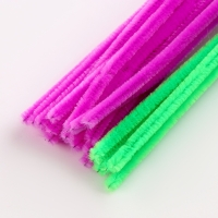 Цветы своими руками из меховых палочек &laquo;Букет тюльпанов&raquo;, набор для творчества на 8 марта