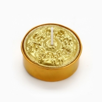 Новогодняя свеча чайная &laquo;Новый год: Праздничная&raquo;, d = 4 см, МИКС