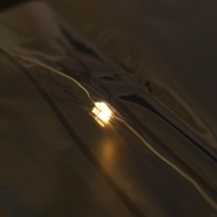 Плёнка для цветов упаковочная, с гирляндой, &laquo;Сияние звёзд&raquo;, 60 х 60 см