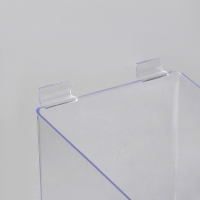 Полка-контейнер пластиковый F361, 15&times;15&times;10 см, цвет прозрачный