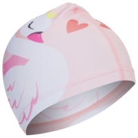 Шапочка для плавания детская &laquo;На волне&raquo; &laquo;Лебедь&raquo;, тканевая, обхват 46-52 см