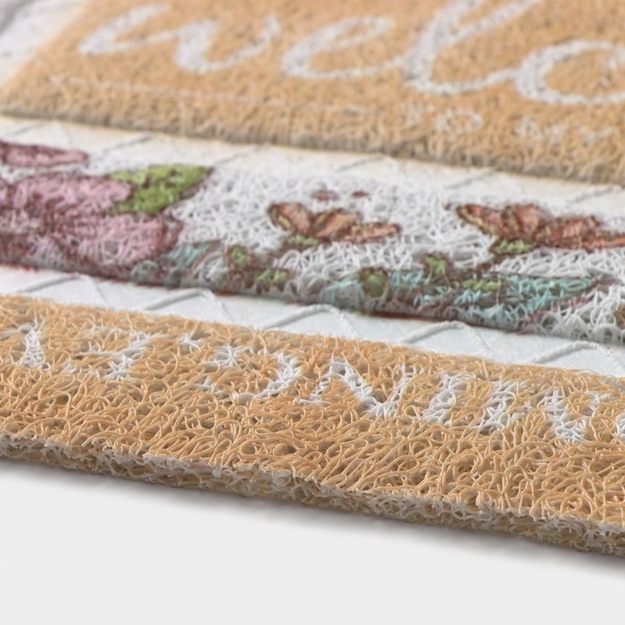 Коврик придверный Доляна, 40&times;60 см, ПВХ