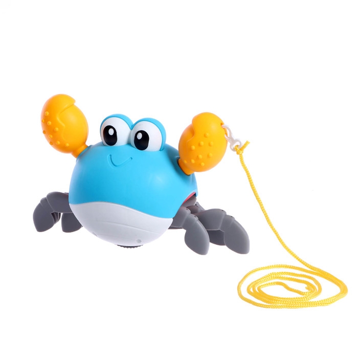 Заводная игрушка &laquo;Весёлый крабик&raquo;, цвета МИКС