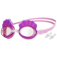 Очки для плавания детские &laquo;На волне&raquo; &laquo;Ракушки&raquo;, беруши