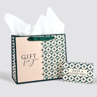 Пакет ламинированный двухсторонний &laquo;Геометрия&raquo;, с тишью и открыткой, ML, 23 х 27 х 11.5