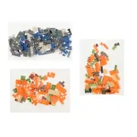 UNICON Конструктор "MiniBlocks", город зверей, 2 в 1