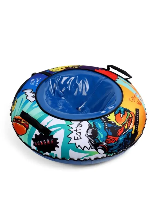 Тюбинг-ватрушка 93см ОКСФОРД BURGER LED