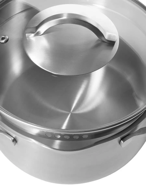 Кастрюля 3,5 л с крышкой Solid-20С для индукционной плиты