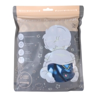 Многоразовый подгузник &laquo;Фигуры&raquo;, 3-15 кг, цвет синий, Крошка Я