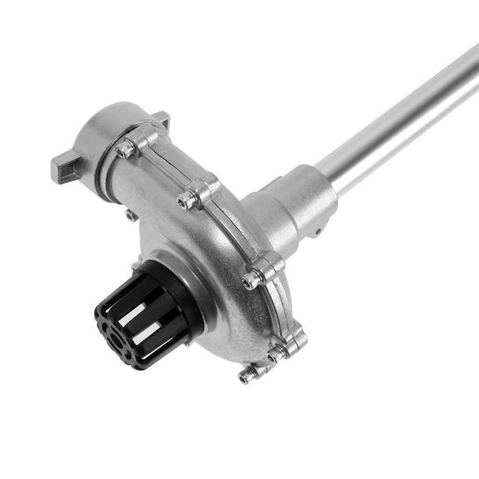 Насадка на триммер ТУНДРА, насос, вход 1/1.5", посадочное место 26 мм, шкив 9 зубьев