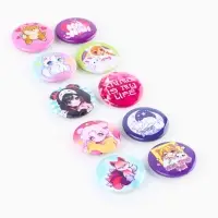 Значок металлический закатной &laquo;Милые анимешки&raquo;, d=2.5 cм, МИКС