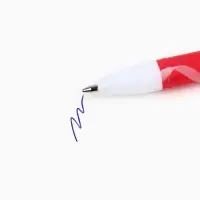 Ручка шариковая, пластик с колпачком &laquo;С 8 Марта! Тюльпаны&raquo;, синяя паста, шариковая 0.5 мм