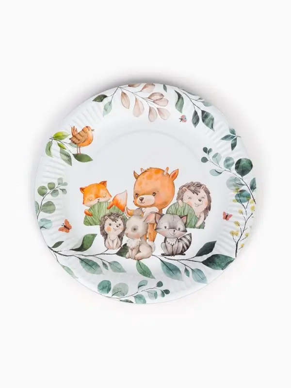 Тарелка одноразовая бумажная &laquo;Детский&raquo;, 23 см