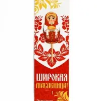 Украшение для блинов на масленицу &laquo;Матрешка&raquo;, 6&times;19 см