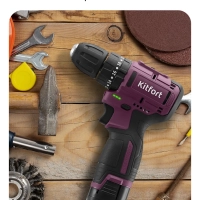 Аккумуляторный шуруповерт электроинструмент KT-6505