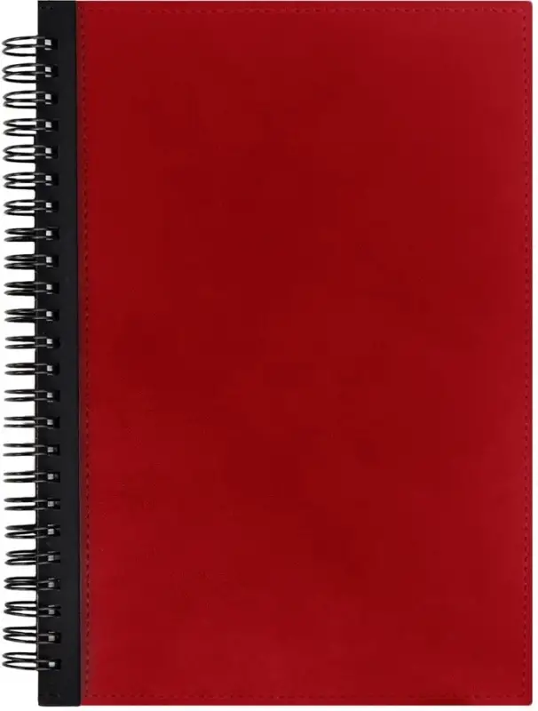 Ежедневник Notera Maxi, недатированный, красный