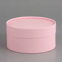 Набор подарочных коробок 3 в 1, завальцованные, розовый, 20 х 12 - 18 х 10 - 16 х 8 см