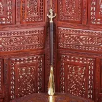 Ложка для обуви "Якорь" латунь 51х5,5х2,5 см