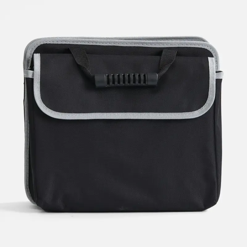 Органайзер в багажник с сумкой-холодильником Arranger, черный с серым